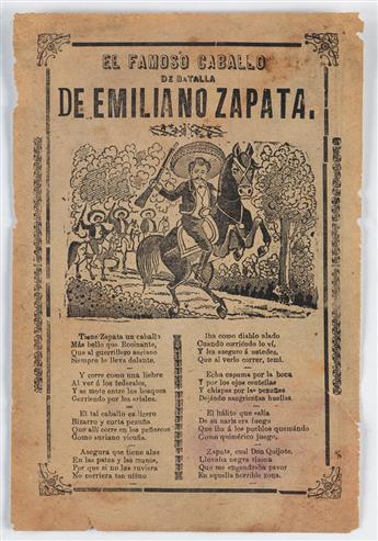 JOSÉ GUADALUPE POSADA Collection of 25 broadsides.